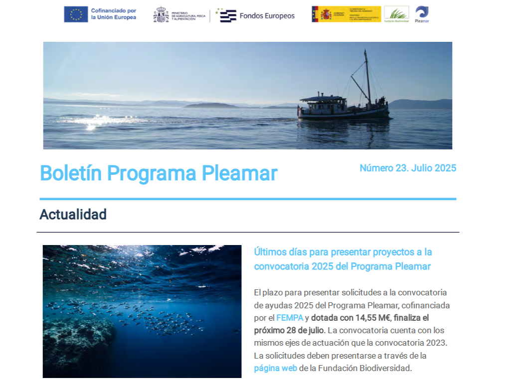 Boletín Programa Pleamar 23