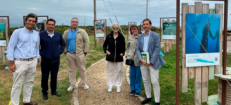 La exposición del Programa Pleamar inicia su itinerancia en Cabo Peñas, Asturias.