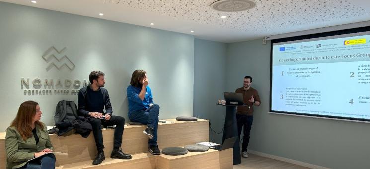 Imagen del focus group celebrado en Valencia en el marco del proyecto F4BAC.