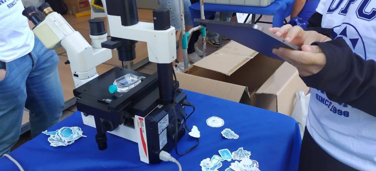 El proyecto LEVABENTOX en la Semana de la Mujer y la Niña y la Ciencia en Murcia.
