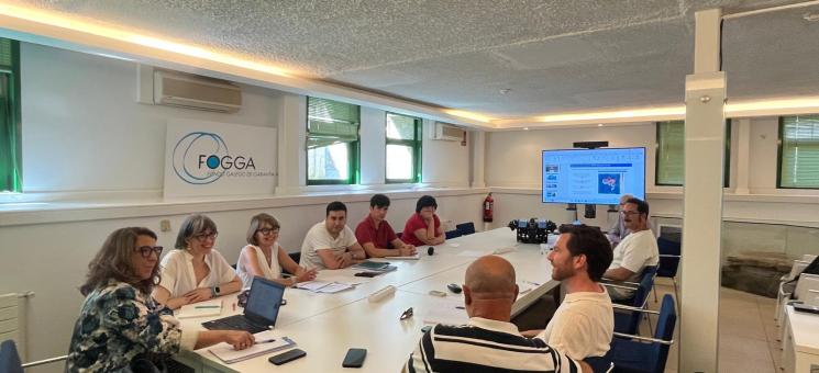 Reunión entre técnicos de PERIZIA+ y técnicos de la Xunta de Galicia. Reunión entre técnicos de PERIZIA+ y técnicos de la Xunta de Galicia.