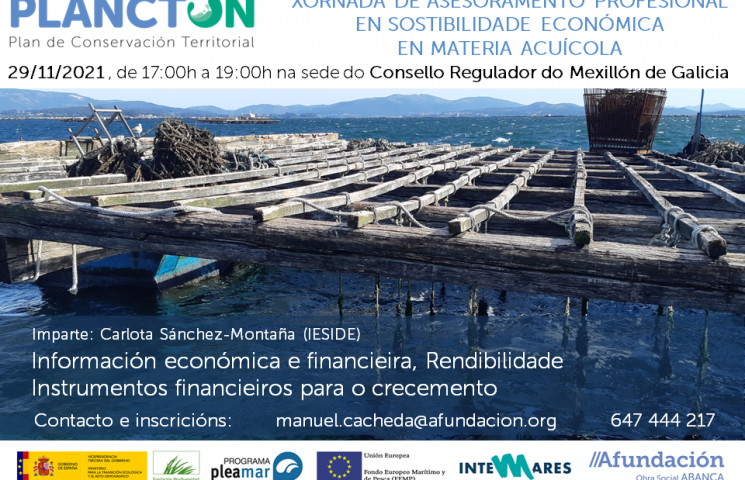 PLANCTON_Asesoramiento profesional en sostenibilidad económica en materia acuícola