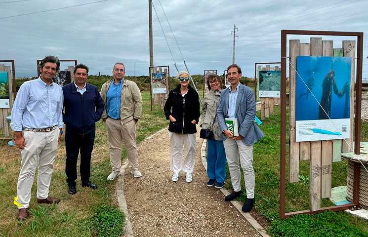 La exposición del Programa Pleamar inicia su itinerancia en Cabo Peñas, Asturias.