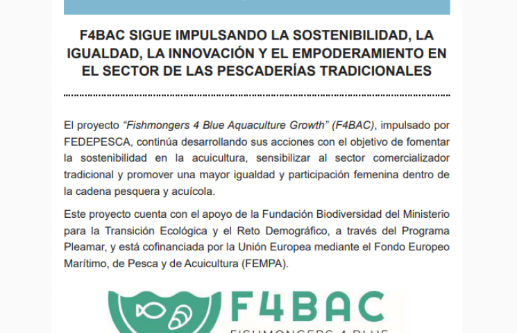 Boletín de FEDEPESCA.