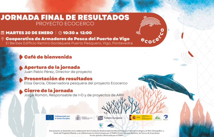 Programa de la jornada de presentación de resultados del proyecto ECOCERCO.