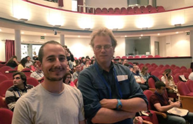 Angel Hernandez y Erik Malta presentan proyectos de CTAQUA en Cartaya